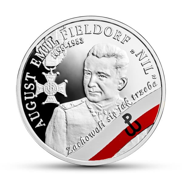 10 zł Żołnierze niezłomni Fieldorf „Nil” 2018