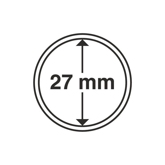 Kapsle 10 x 27 mm na 2 zł GN