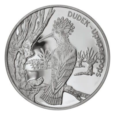 20 zł Dudek (łac. Upupa epops) 2000