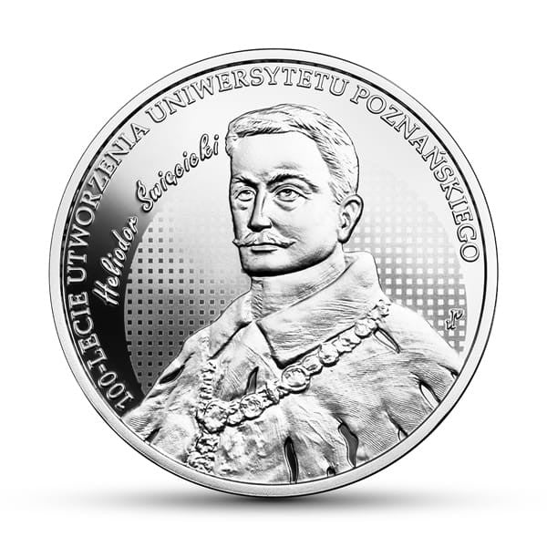 10 zł  100-lecie utworzenia Uniwersytetu Poznańskiego 2019