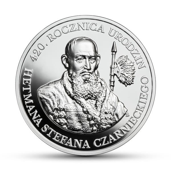 10 zł  420. rocznica urodzin Hetmana Stefana Czarnieckiego 2019