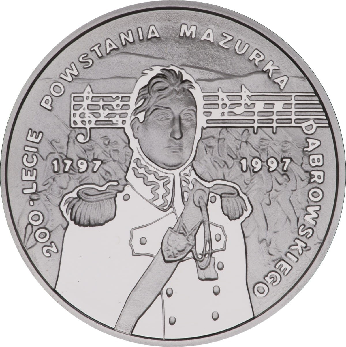 10 zł Mazurek Dąbrowskiego 1996