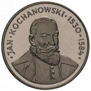 100 zł Kochanowski Jan 1980